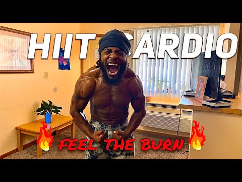 20 MIN FULL BODY HIIT CARDIO WORKOUT FOR FAT BURN | At Home Workout (With Modifications) #weightloss