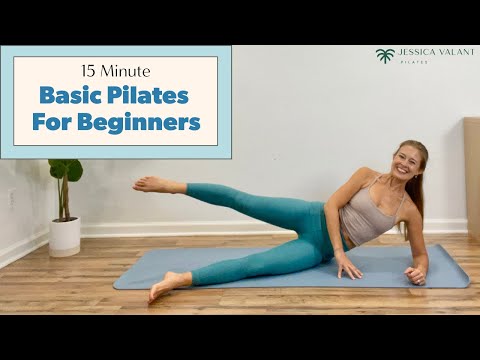 Basic Pilates for Beginners – 15 Minute Pilates Workout