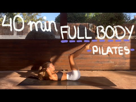 40MIN full body pilates workout // tone & lengthen // no equipment or repeats