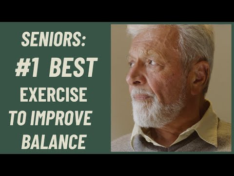 The #1 Best Exercise for Seniors  to IMPROVE BALANCE