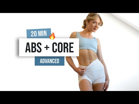 20 MIN TOTAL ABS + CORE Workout – Advanced Exercises, No Equipment